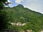 31 Vista dal bosco sul Monte Zucco